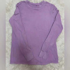 Wild Fable purple long sleeve crew neck shirt size extra small